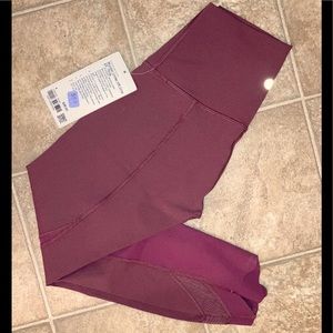 lululemon wunder under high rise crop 23”